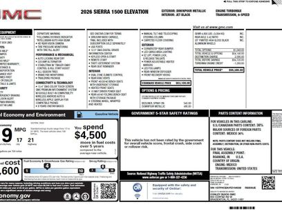 Used 2026 GMC Sierra 1500 Elevation