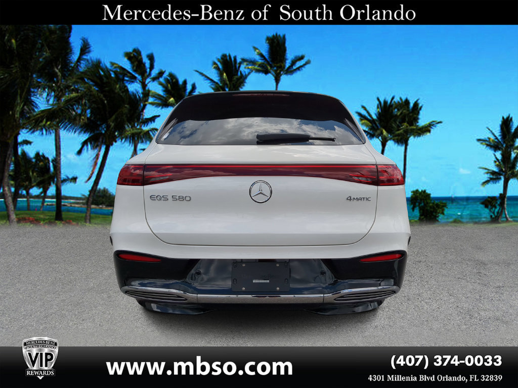 Used 2023 Mercedes-Benz EQS 580 4MATIC SUV image 3