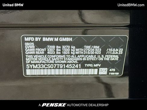 Used 2026 BMW XM Label Red image 14