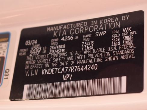 Certified 2024 Kia Seltos SX w/ SX Sunroof Package AWD/4WD image 16