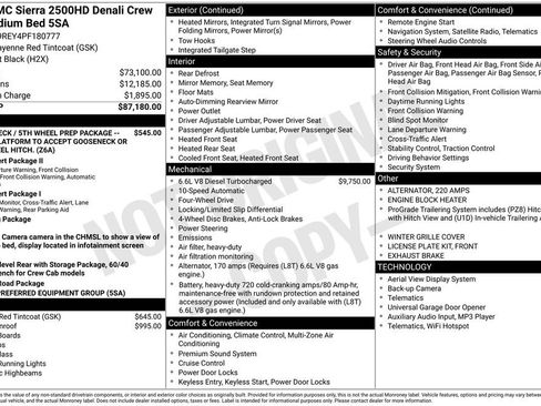 Used 2023 GMC Sierra 2500 Denali AWD/4WD image 6