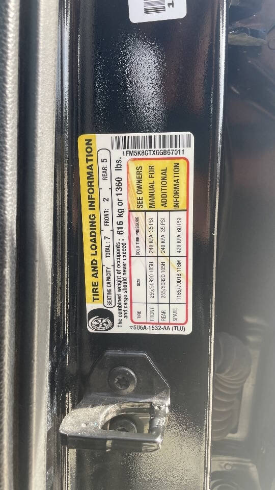 Used 2016 Ford Explorer Sport AWD/4WD image 35