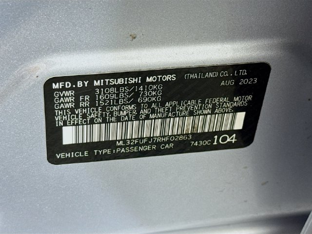 Used 2024 Mitsubishi Mirage G4 Black Edition FWD image 40