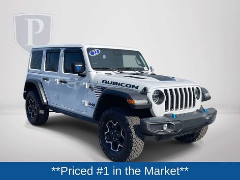 Certified 2022 Jeep Wrangler Unlimited Rubicon 4xe w/ Cold Weather Group image 2