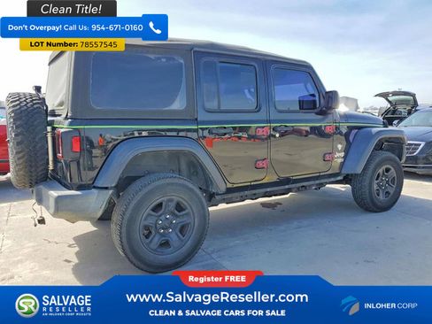 Used 2018 Jeep Wrangler Unlimited Sport AWD/4WD image 4