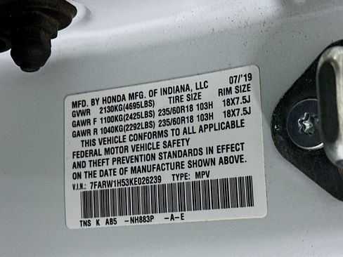 Used 2019 Honda CR-V EX image 12
