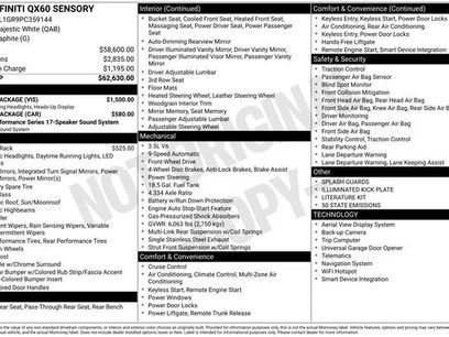 Used 2023 INFINITI QX60 Sensory w/ Vision Package