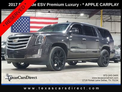 Used 2017 Cadillac Escalade ESV Premium Luxury