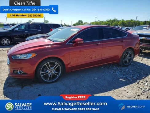 Used 2015 Ford Fusion Titanium AWD/4WD image 1