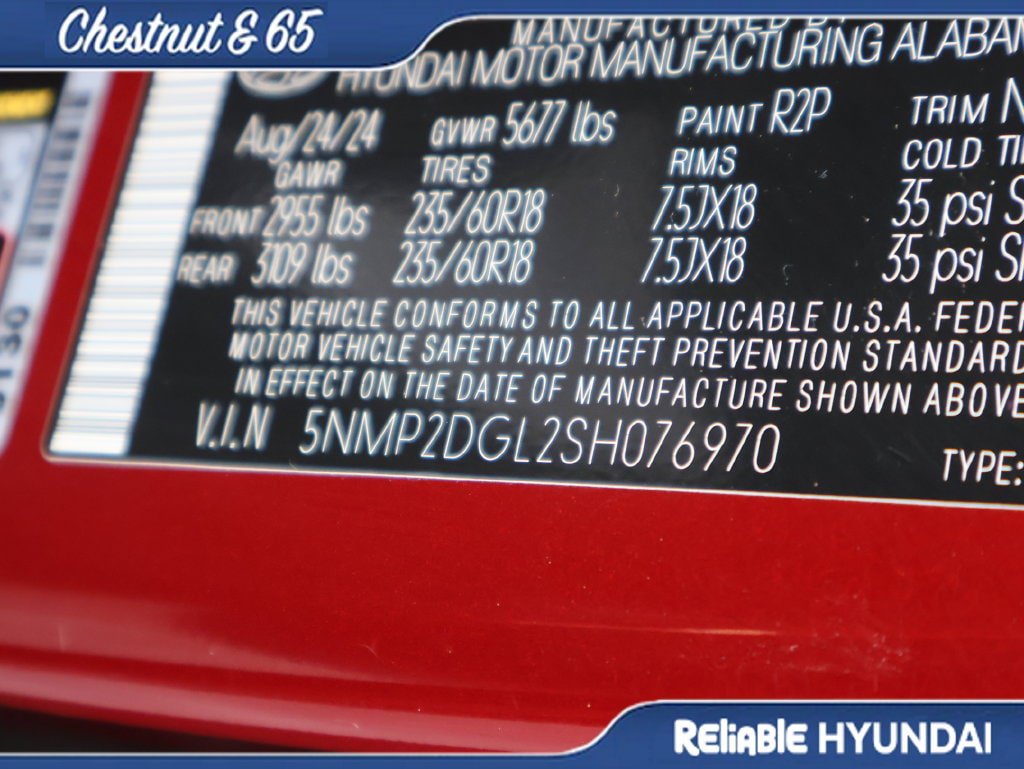Used 2025 Hyundai Santa Fe SEL AWD/4WD image 43