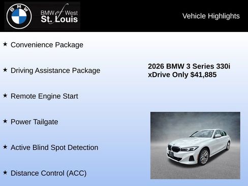 Used 2026 BMW 330i xDrive Sedan AWD/4WD image 9