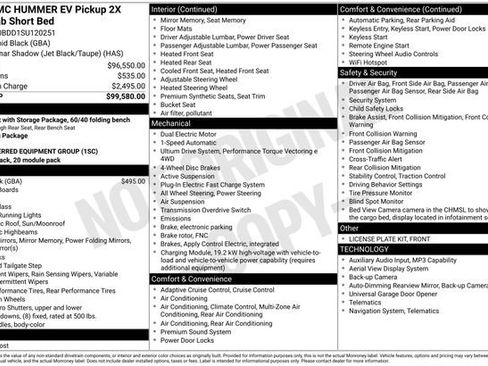 Used 2025 GMC Hummer EV 2X AWD/4WD image 45