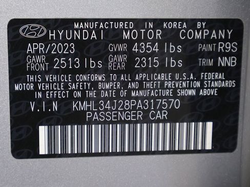 Used 2023 Hyundai Sonata Limited FWD image 51