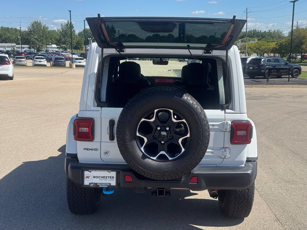 Used 2021 Jeep Wrangler Unlimited Rubicon 4xe w/ Steel Bumper Group AWD/4WD image 35