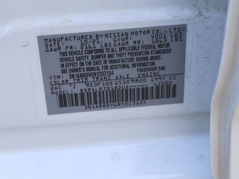 Used 2022 Nissan Sentra SR w/ Electronics Package FWD image 27