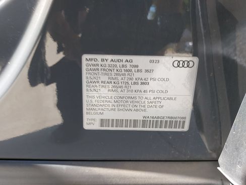 Used 2024 Audi Q8 e-tron Premium Plus w/ Prestige Package AWD/4WD image 11