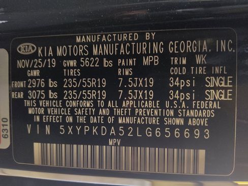 Used 2020 Kia Sorento SX AWD/4WD image 33