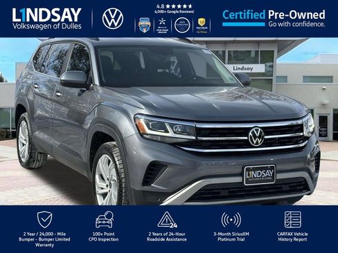 Used 2021 Volkswagen Atlas SE image 1