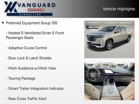 Used 2022 Cadillac Escalade ESV Premium Luxury Platinum image 20