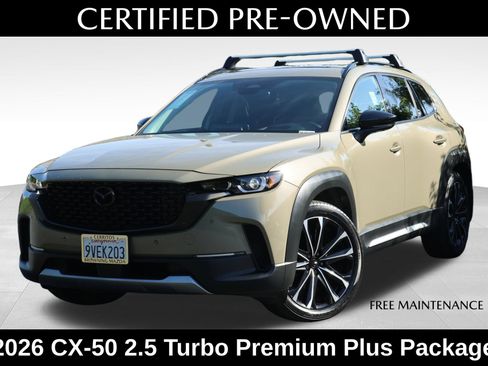 Certified 2026 MAZDA CX-50 2.5 Turbo w/ Accent Package AWD/4WD image 1