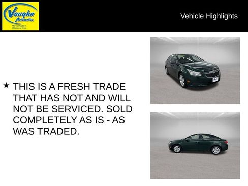 Used 2014 Chevrolet Cruze LS FWD image 2