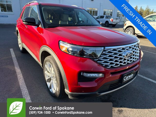 Used 2022 Ford Explorer Platinum w/ Class IV Trailer Tow Package AWD/4WD 360° Tour