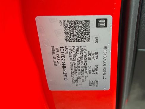 Used 2022 Chevrolet Corvette Stingray Preferred Cpe w/ Z51 Performance Package image 35