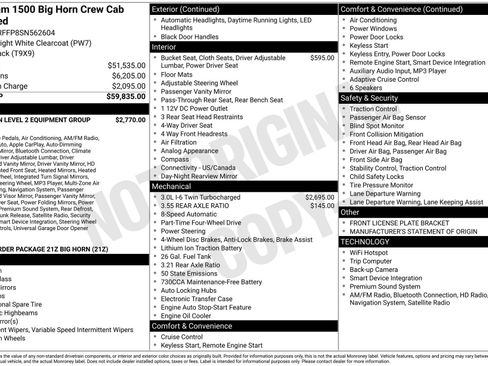 Used 2025 RAM 1500 Big Horn image 44