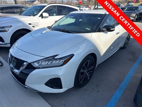 Certified 2021 Nissan Maxima 3.5 SV w/ Floor Mat Group image 1
