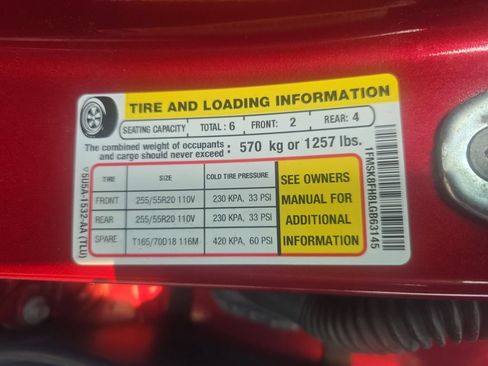 Used 2020 Ford Explorer Limited w/ Class III Trailer Tow Package AWD/4WD image 24