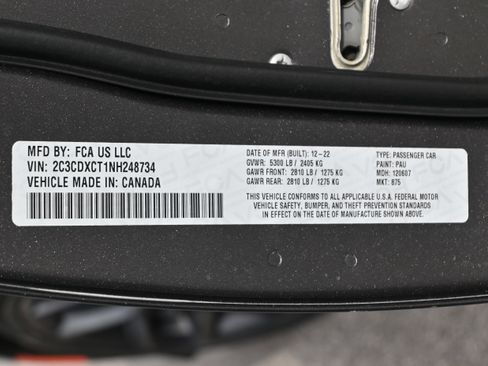 Used 2022 Dodge Charger R/T w/ Blacktop Package image 36