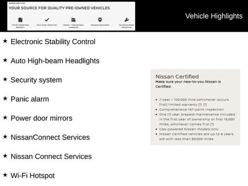 Certified 2025 Nissan Sentra SV image 9
