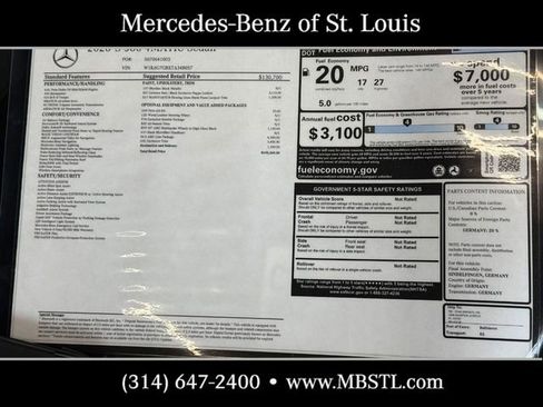 New 2026 Mercedes-Benz S 580 4MATIC Sedan image 7