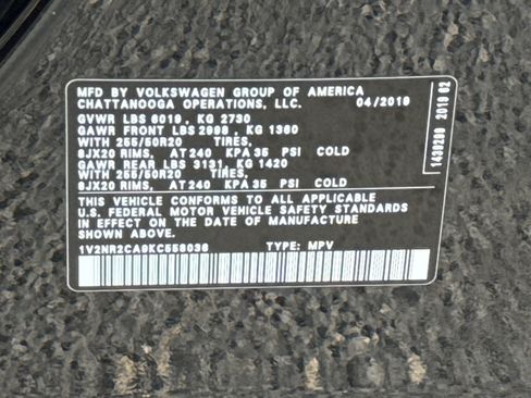 Used 2019 Volkswagen Atlas SEL Premium image 35