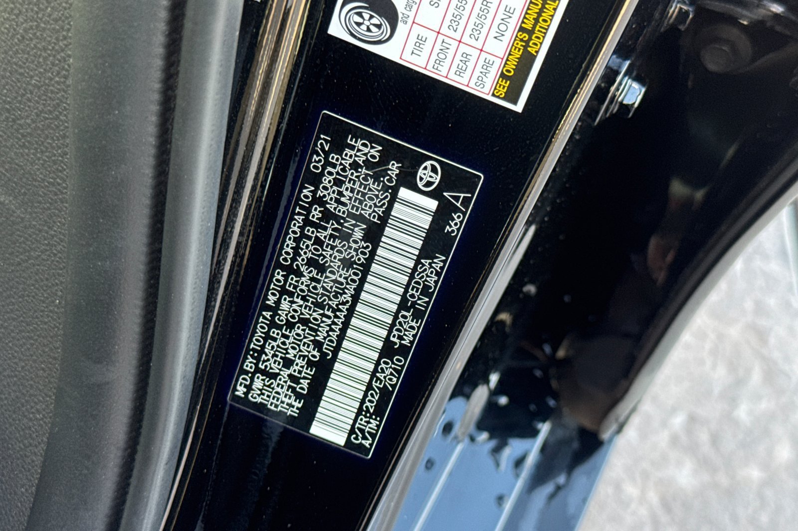 Certified 2021 Toyota Mirai w/ Advanced Technology Package RWD image 36