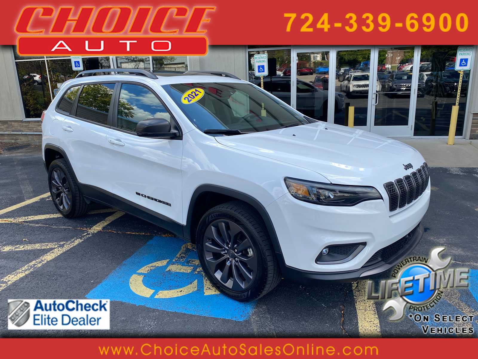 Used 2021 Jeep Cherokee Latitude Lux 80th Anniv w/ Quick Order Package 26U 80TH AWD/4WD image 1