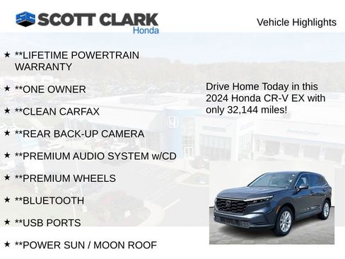 Used 2024 Honda CR-V EX image 11