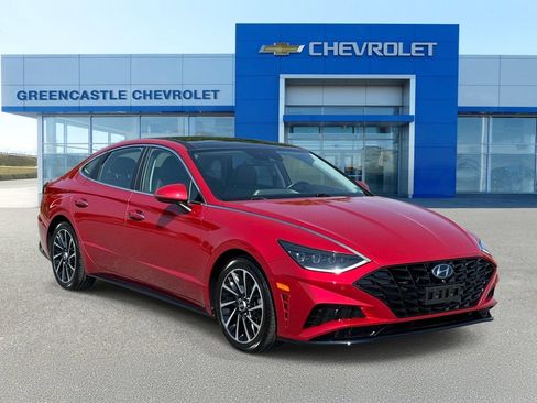Used 2021 Hyundai Sonata Limited w/ Cargo Package FWD image 1