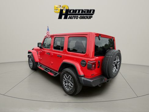 Used 2024 Jeep Wrangler Unlimited Sahara w/ Safety Group AWD/4WD image 3