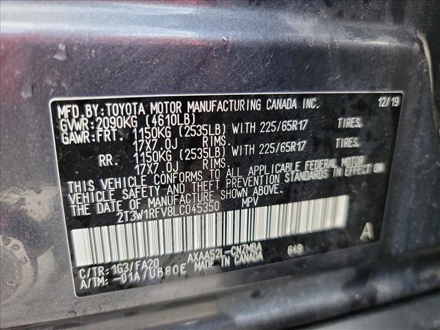 Used 2020 Toyota RAV4 XLE FWD image 19