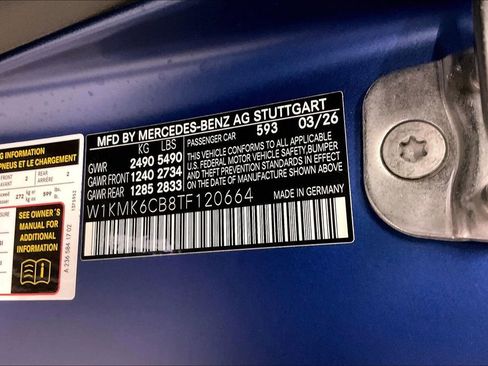 New 2026 Mercedes-Benz CLE 53 AMG 4MATIC Cabriolet image 12