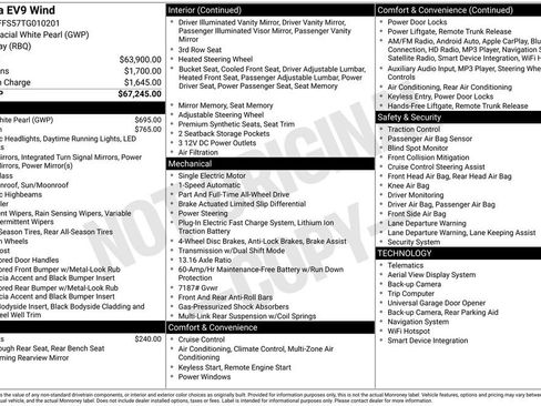 New 2026 Kia EV9 Wind image 28