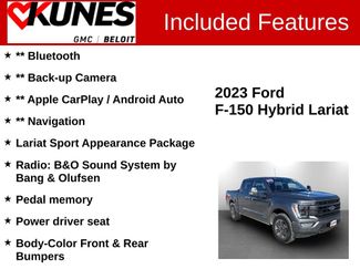 Used 2023 Ford F150 Lariat w/ Equipment Group 502A High AWD/4WD video 2