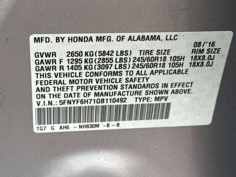 Used 2016 Honda Pilot EX-L image 29