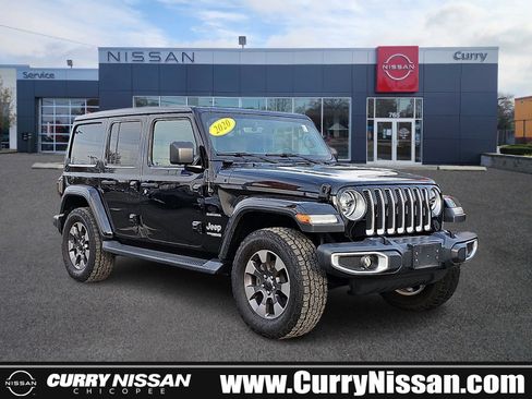 Used 2020 Jeep Wrangler Unlimited Sahara image 1