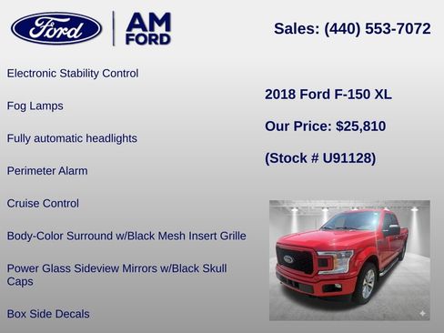 Used 2018 Ford F150 XL w/ Equipment Group 101A Mid AWD/4WD image 36