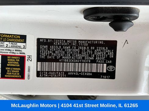 Used 2010 Toyota Camry Hybrid FWD image 16