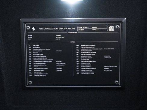 Used 2024 Ferrari 296 GTS image 63