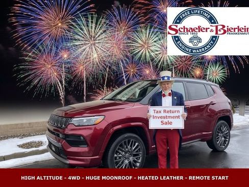 Certified 2022 Jeep Compass High Altitude image 1