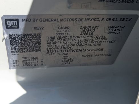 Used 2022 GMC Sierra 1500 SLE image 10